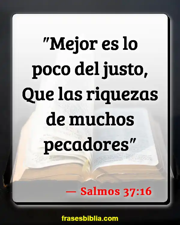 Versículos De La Biblia Pérdida de peso (Salmos 37:16)