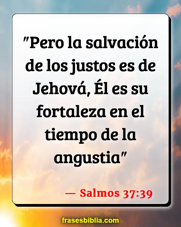 Versículos De La Biblia Batalla (Salmos 37:39)