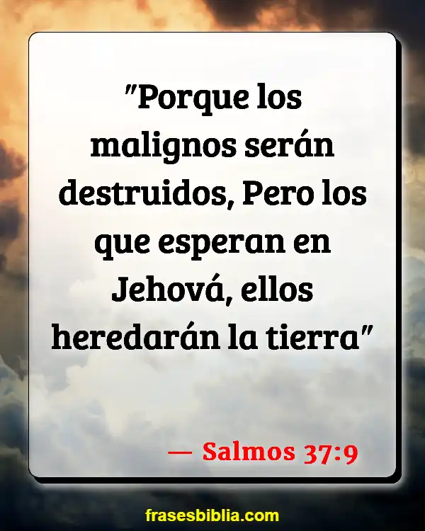 Versículos De La Biblia Culturismo (Salmos 37:9)