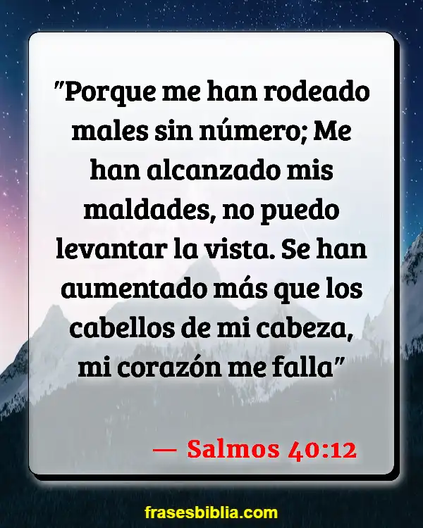 Versículos De La Biblia Pelo de mujer (Salmos 40:12)