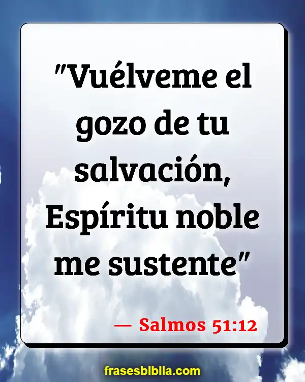 Versículos De La Biblia Testamentos (Salmos 51:12)