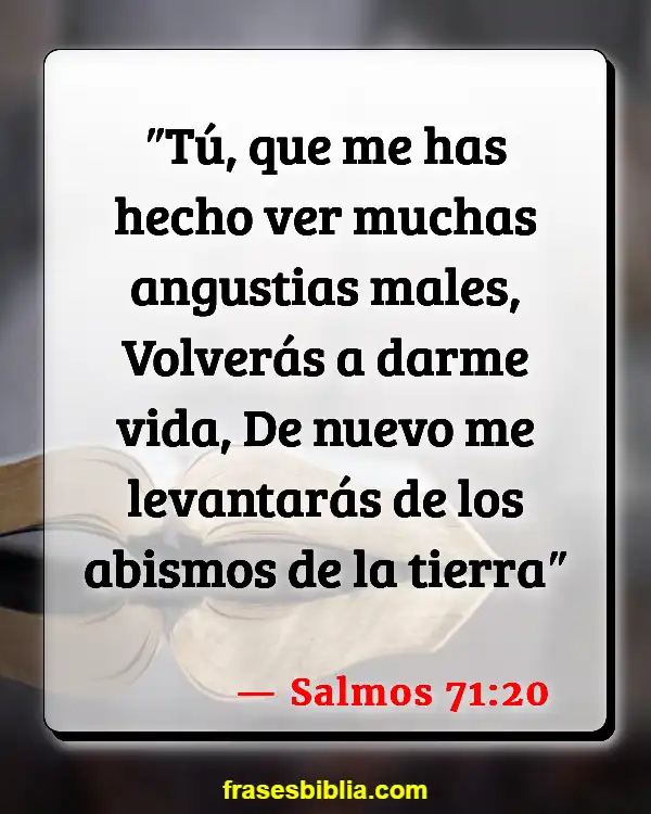 Versículos De La Biblia Tu pasado (Salmos 71:20)