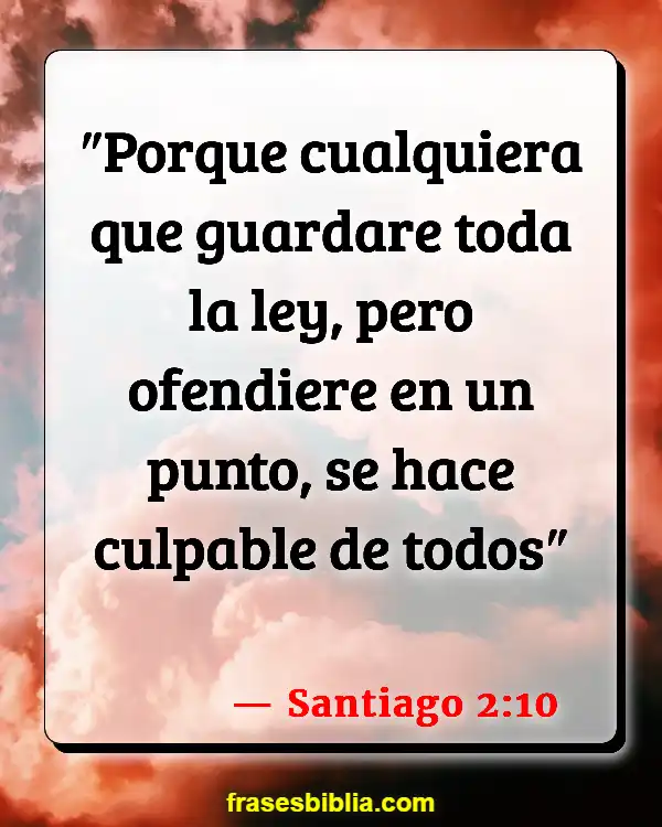 Versículos De La Biblia Levadura (Santiago 2:10)
