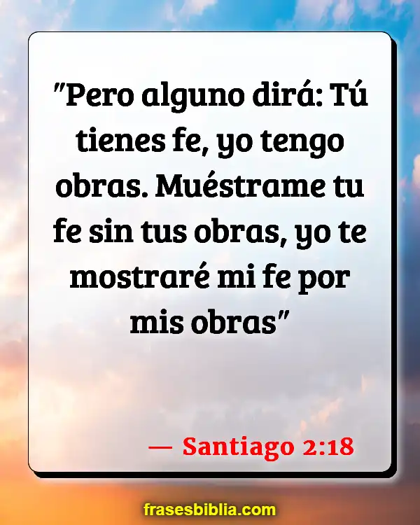 Versículos De La Biblia Hablar de los demás (Santiago 2:18)