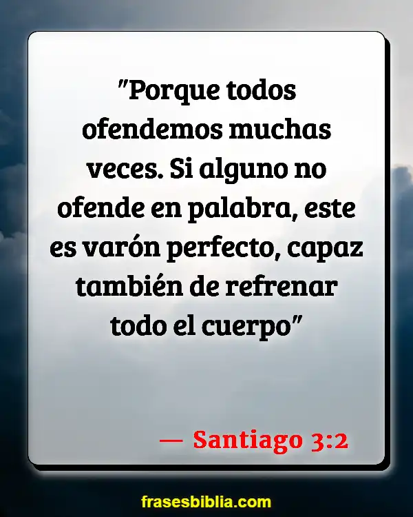 Versículos De La Biblia Obras (Santiago 3:2)