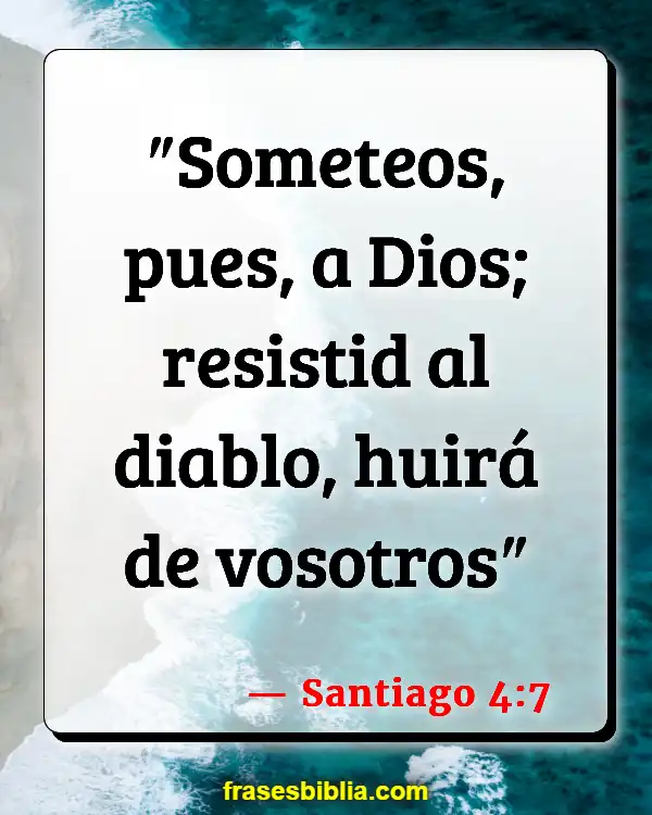 Versículos De La Biblia Abnegación (Santiago 4:7)