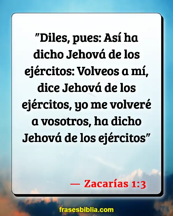 Versículos De La Biblia Abandentemente (Zacarías 1:3)