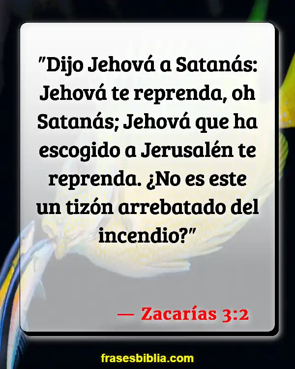 Versículos De La Biblia Psíquico satánico (Zacarías 3:2)